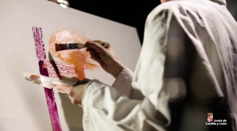 Spot Campaña Artistea. Junta de Castilla y León (2017)