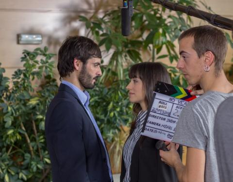 Rodaje de No veas (2014)